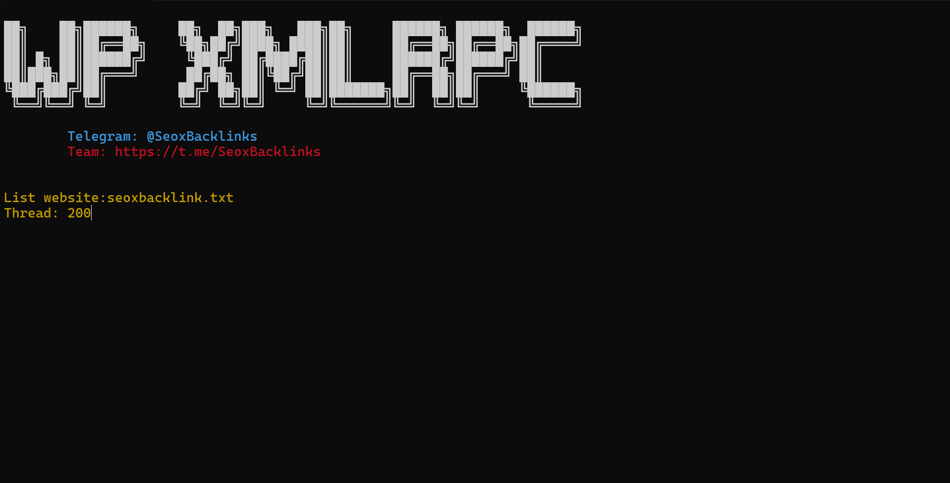 Wp Xmlrpc Scanner